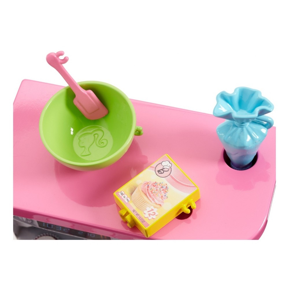 slide 10 of 14, Barbie Bakery Chef Doll And Playset, 1 ct