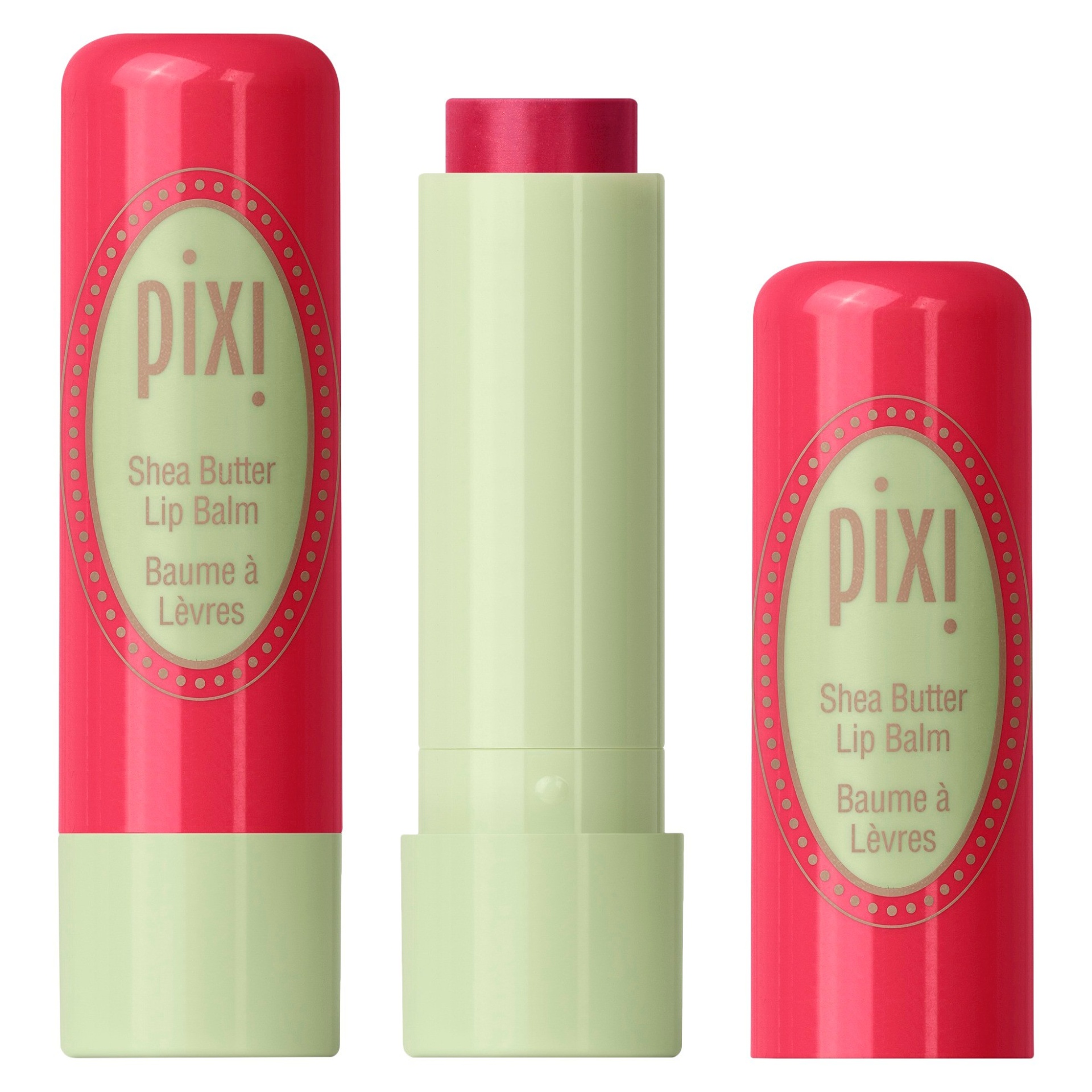 slide 1 of 3, Pixi By Petra Shea Butter Lip Balm - Ripe Raspberry - 0.141oz, 1 ct