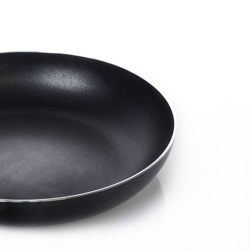 slide 4 of 9, IMUSA Nonstick 10" Bistro Saute Pan - Black: Aluminum Frying Pan with Stay-Cool Plastic Handle, Gas & Electric Compatible, 1 ct