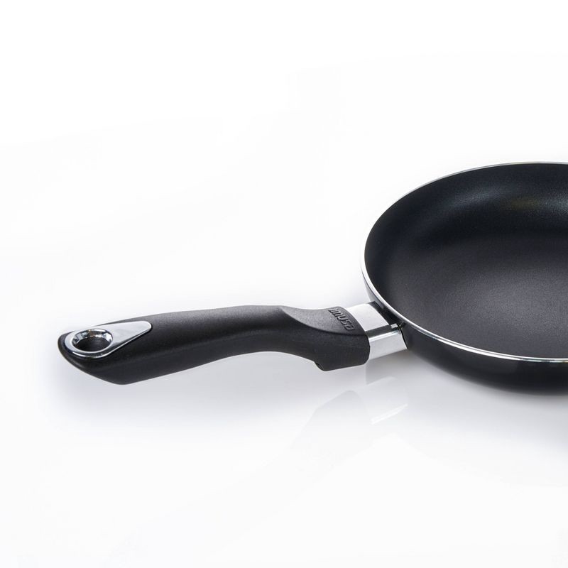 slide 5 of 9, IMUSA Nonstick 10" Bistro Saute Pan - Black: Aluminum Frying Pan with Stay-Cool Plastic Handle, Gas & Electric Compatible, 1 ct