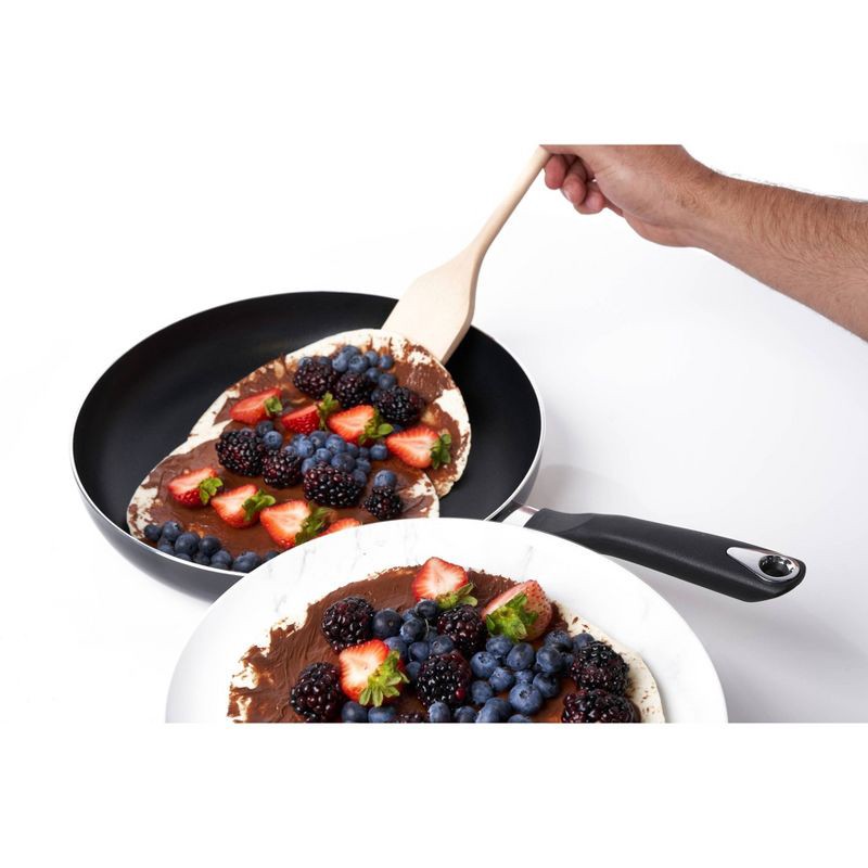 slide 8 of 9, IMUSA Nonstick 12" Bistro Saute Pan - Black, 1 ct