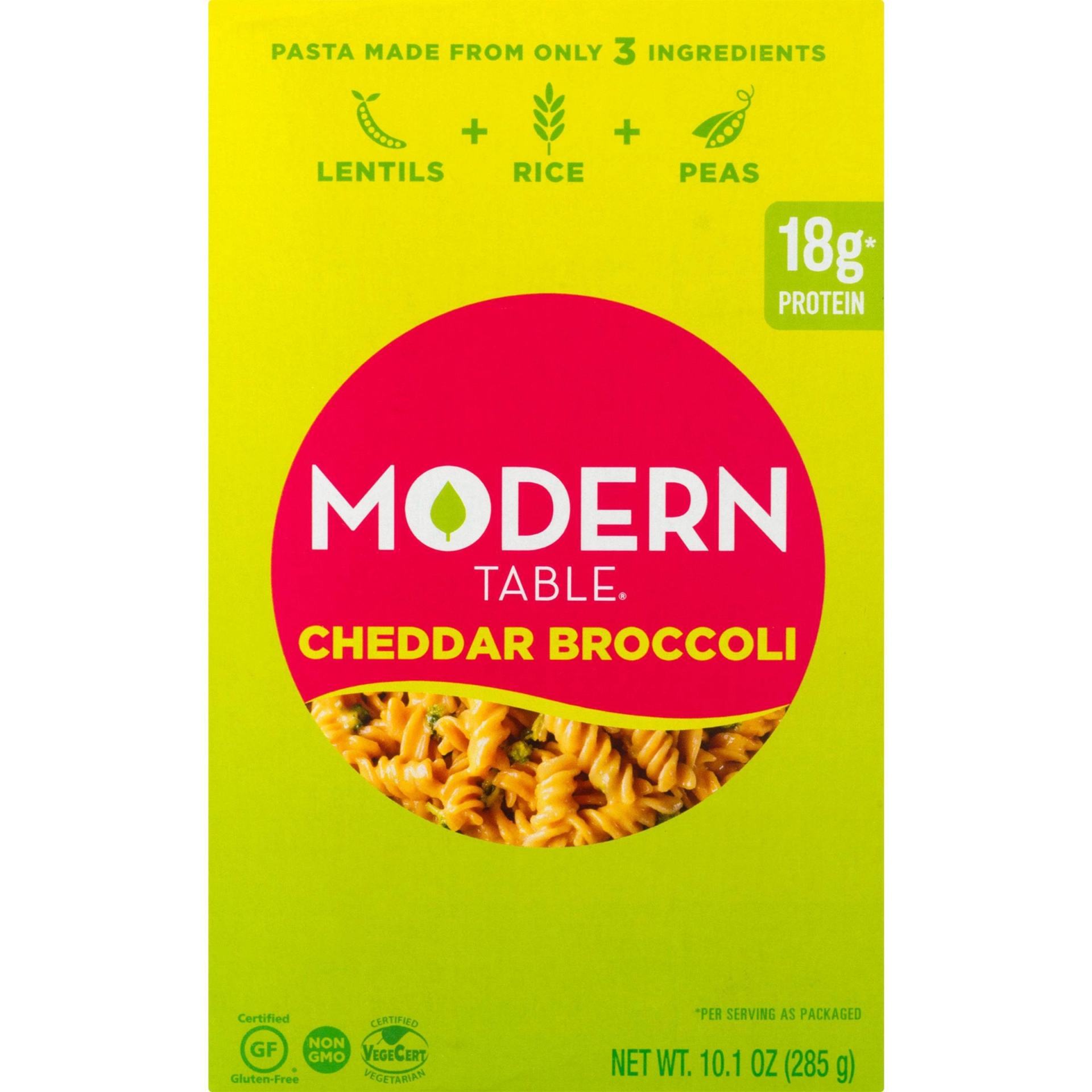slide 1 of 2, Modern Table Complete Protein Pasta Cheddar Broccoli Rotini, 10.1 oz