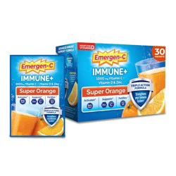 Emergen-C Immunity + Powder Drink Mix with Vitamin C - Super Orange - 9.9oz