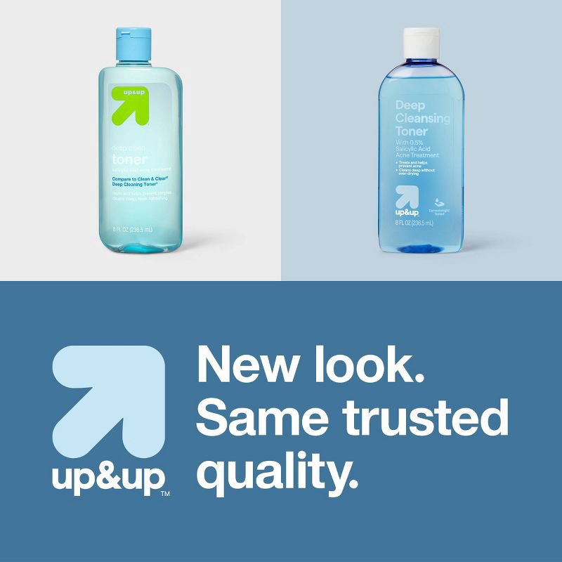 slide 5 of 5, Deep Cleaning Pore Treatment - 8 fl oz - up&up™, 8 fl oz
