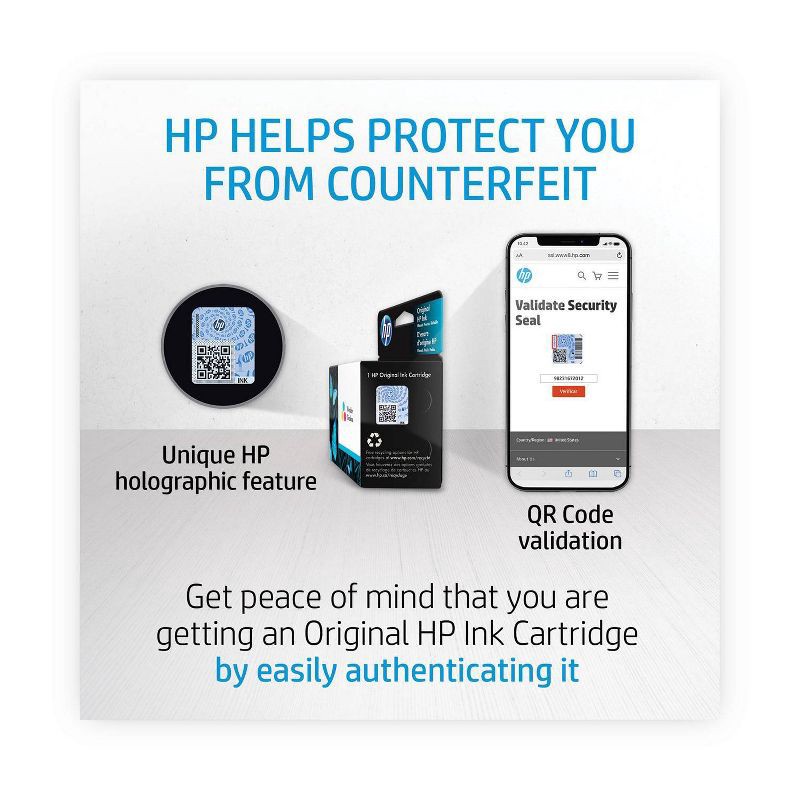 slide 4 of 16, HP Inc. HP 62 Ink Series - High Yield Tri-color Ink Cartridge, 1 ct