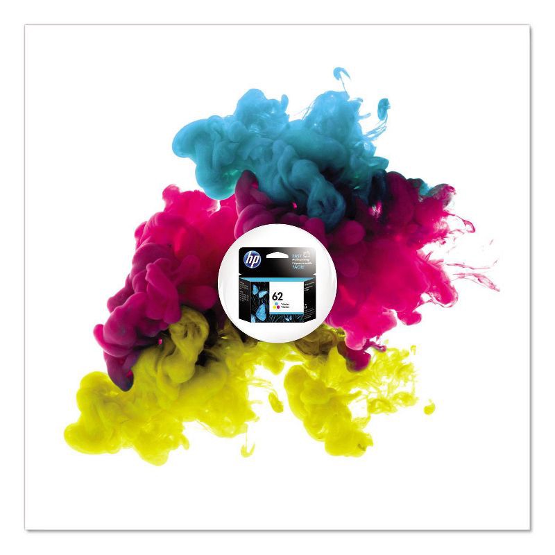 slide 9 of 16, HP Inc. HP 62 Ink Series - Tri-color Ink Cartridge, 1 ct