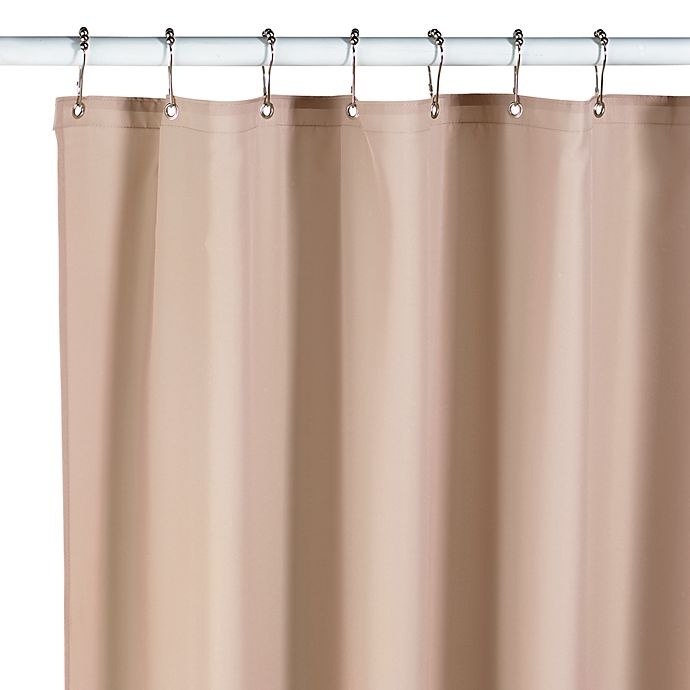 slide 1 of 1, DKNY Hotel Fabric Shower Curtain Liner - Linen, 70 in x 72 in