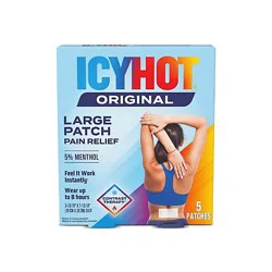 Icy Hot Medicated Patch Back And Large Areas - 5 Count