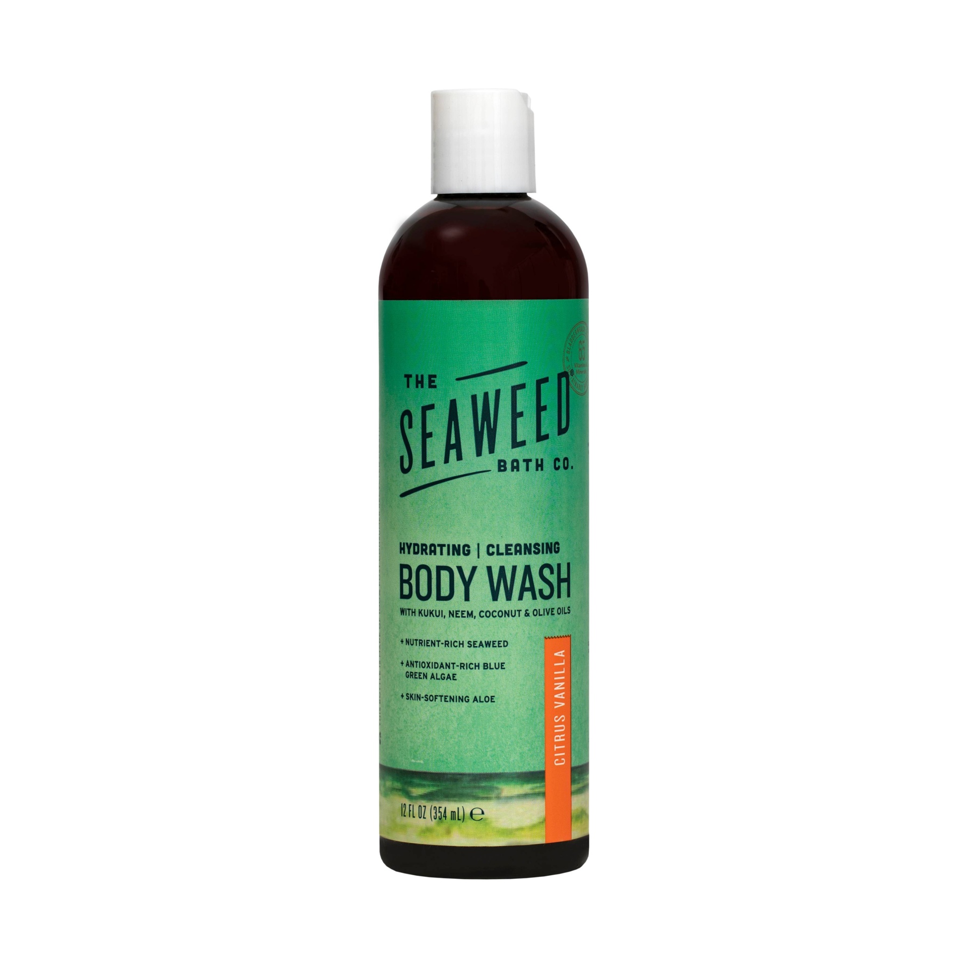 slide 1 of 2, The Seaweed Bath Co. Citrus Vanilla Body Wash, 12 fl oz