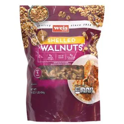 Weis Quality Shelled Walnuts