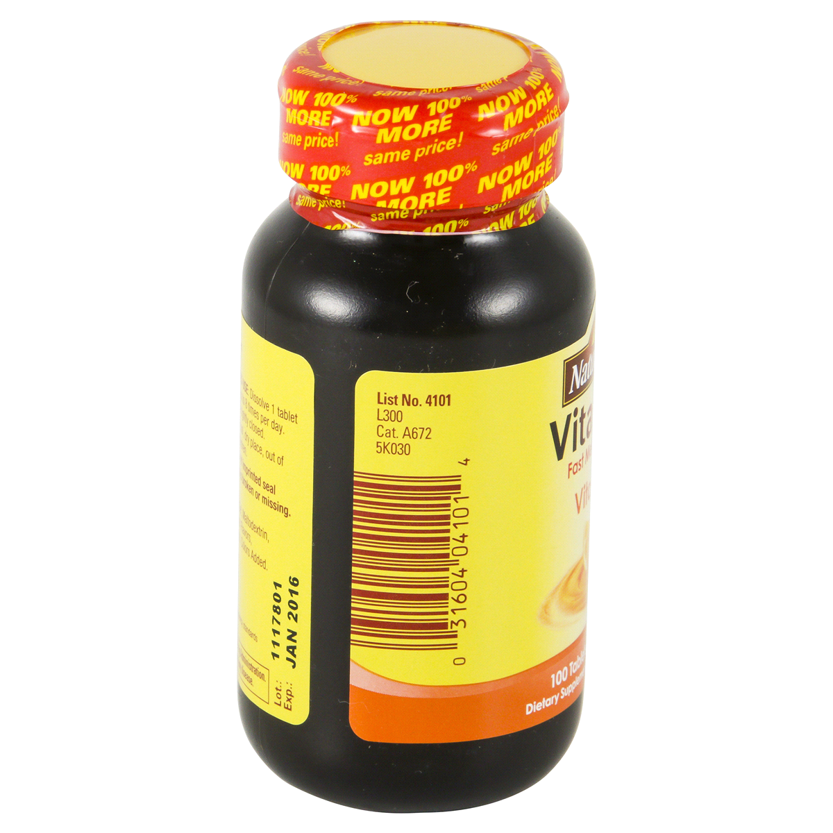 slide 2 of 4, Nature Made VitaMelts Vitamin C Orange Supplement, 100 ct