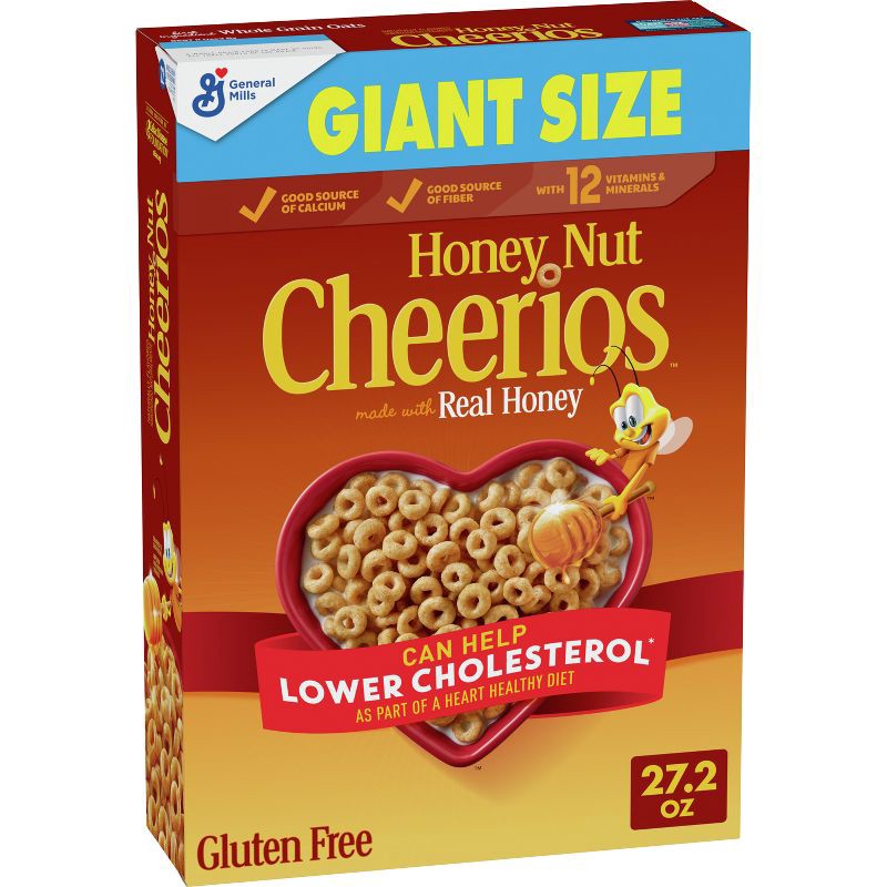 slide 1 of 7, Cheerios Honey Nut - 27.2oz - General Mills, 27.2 oz