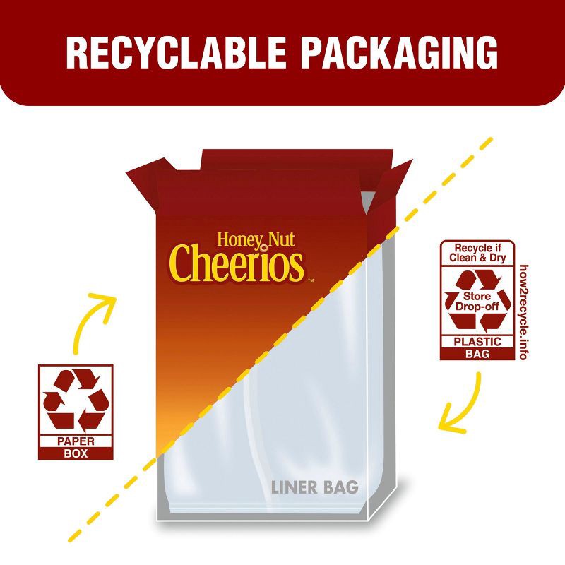 slide 8 of 9, General Mills Cheerios Honey Nut Breakfast Cereal - 27.2oz, 27.2 oz