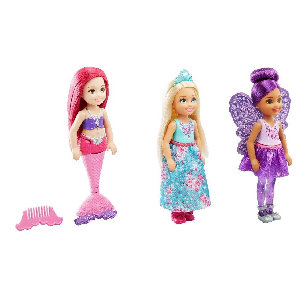 Barbie Dreamtopia Chelsea Dolls 3 ct | Shipt