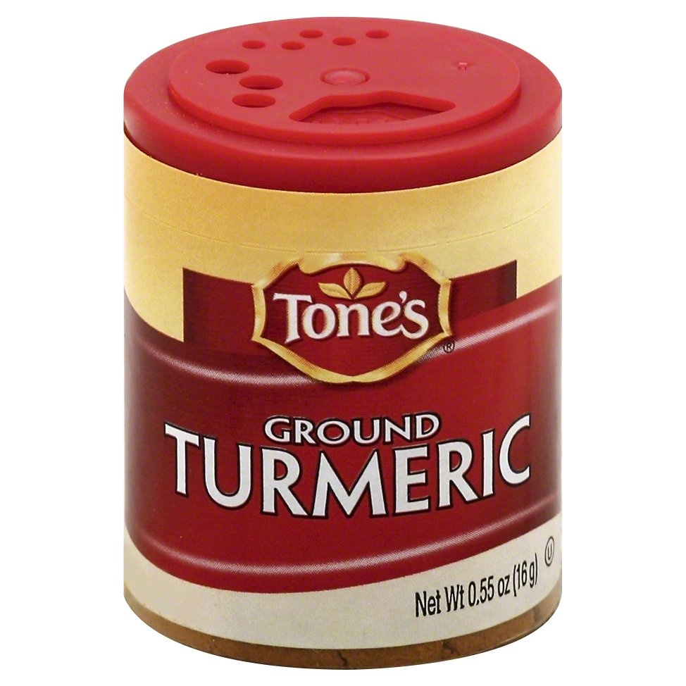 slide 1 of 1, Tone's Ground Turmeric, 0.55 oz