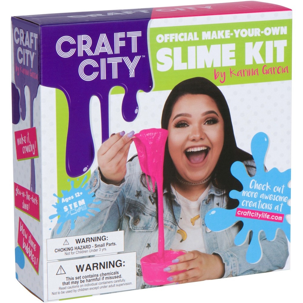 slide 2 of 4, Craft City DIY Slime Kit, 1 ct