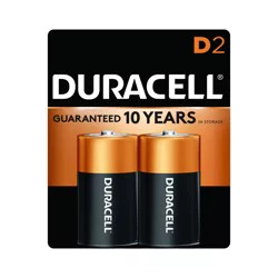 Duracell Alkaline Batteries, D