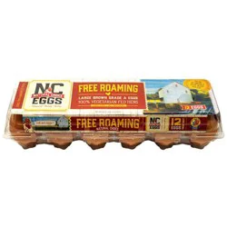 Natural Choice Eggs Free Roaming Brown Grade A Eggs Large - 12 ct