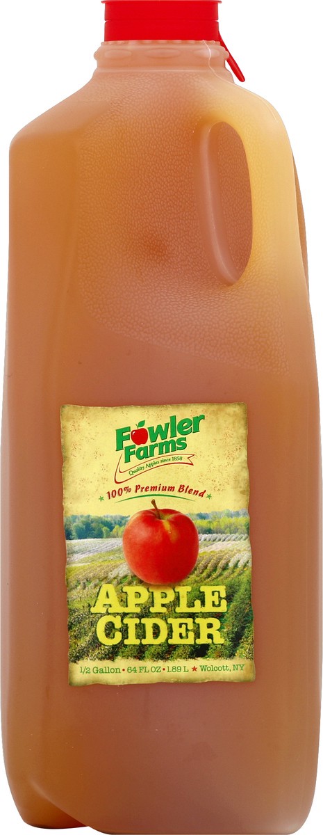 slide 4 of 4, Fowler Farms Cider - 1/2 gal, 1/2 gal