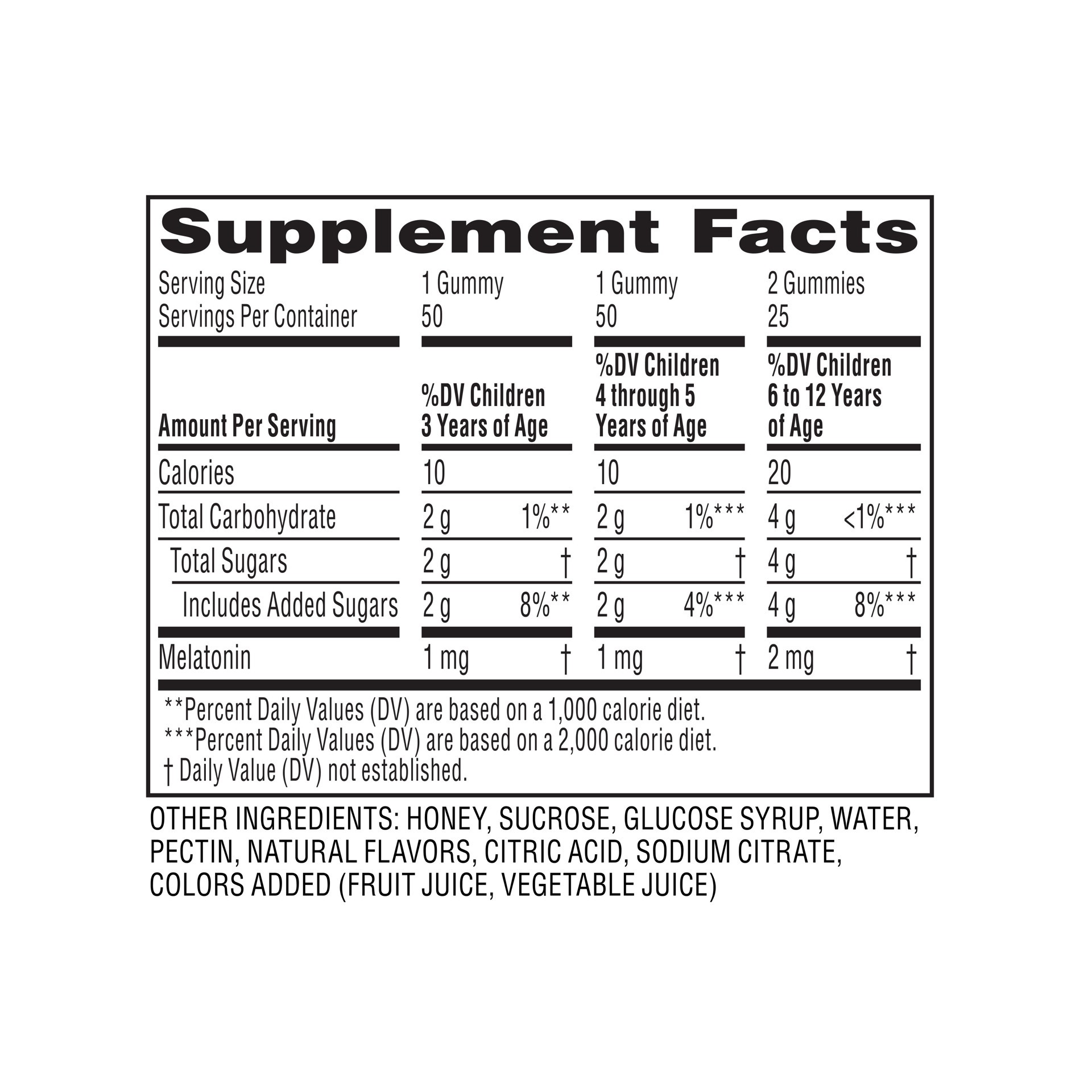 slide 4 of 5, Zarbee's Naturals Children's Sleep with Melatonin, Natural Berry, 50 Gummies, 50 ct