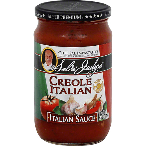 slide 2 of 2, Sal & Judy's Italian Sauce, Creole Italian, 26.5 oz