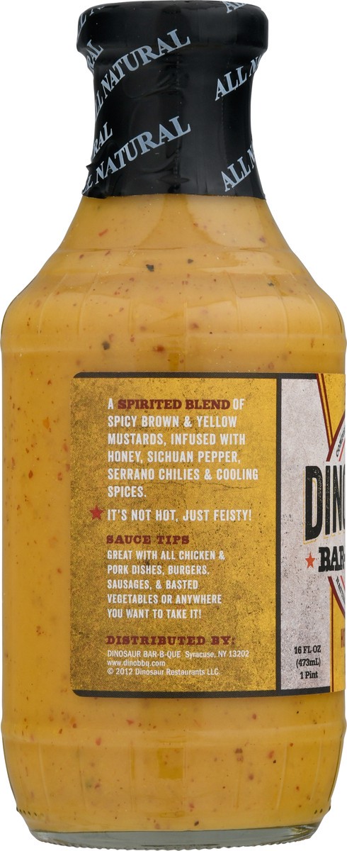 slide 4 of 12, Dinosaur Bar-B-Que Dinosaur Hot Honey Gol, 16 fl oz