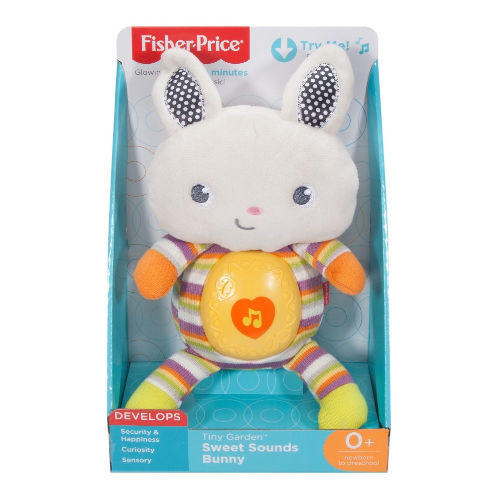 slide 8 of 8, Fisher-Price Tiny Garden Sweet Sounds Bunny, 1 ct