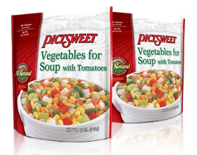 slide 1 of 1, PictSweet Vegetables For Soup With Tomatoes, 12 oz