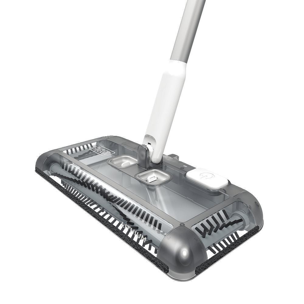 slide 2 of 9, BLACK+DECKER Lithium Powered Sweeper – White HFS115J10, 1 ct