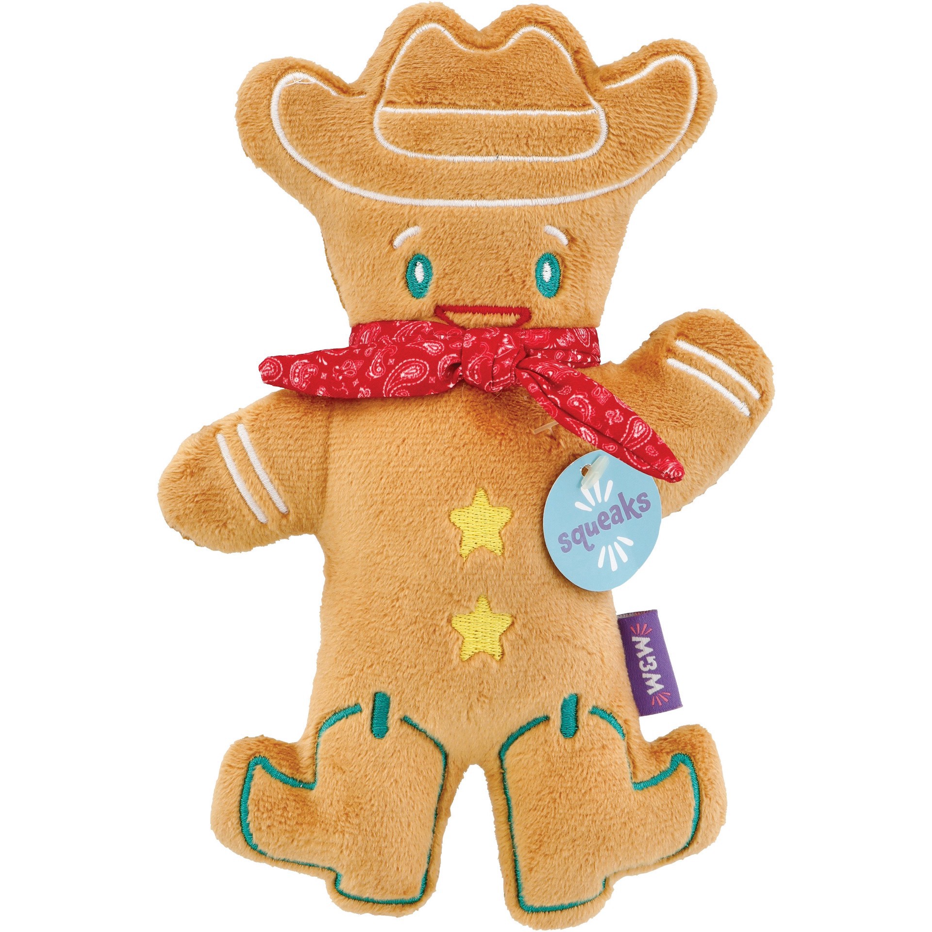 slide 1 of 1, Woof & Whiskers Gingerbread Cowboy, 1 ct