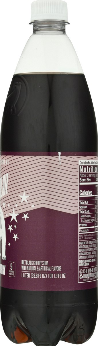 slide 8 of 9, Polar Black Cherry Diet Soda Single, 1 l