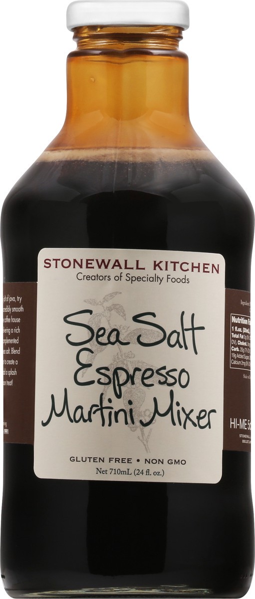 slide 1 of 12, Stonewall Kitchen Sea Salt Espresso Martini Mixer 710 ml, 710 ml