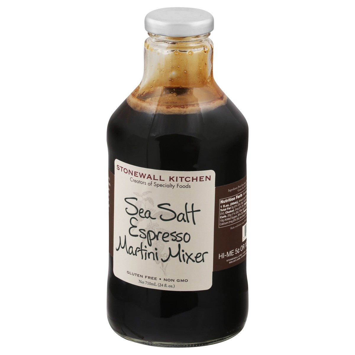 slide 5 of 12, Stonewall Kitchen Sea Salt Espresso Martini Mixer 710 ml, 710 ml