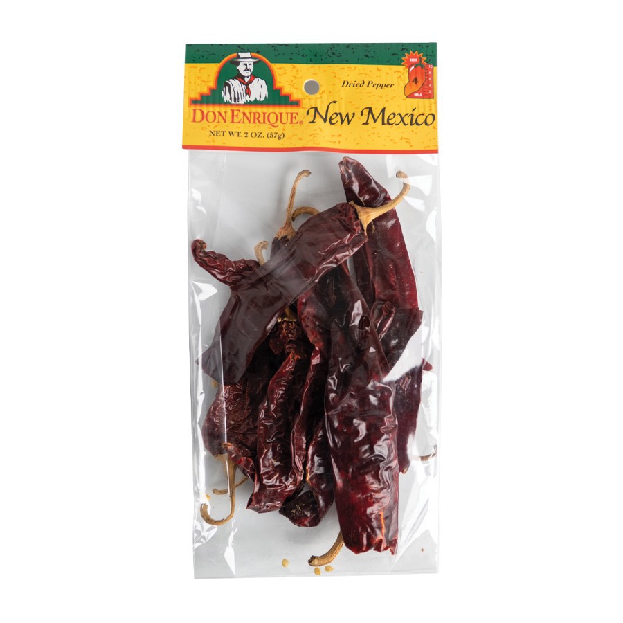 slide 1 of 1, Don Enrique Dried New Mexico Chili - Dried - Mild, 2 oz