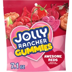 Jolly Rancher Gummies Awesome Reds Flavored Valentine Candy Bag