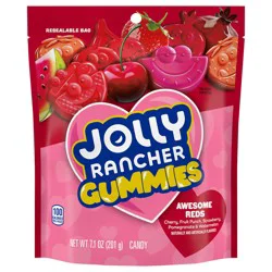 Jolly Rancher Gummies Awesome Reds Flavored Valentine Candy Bag