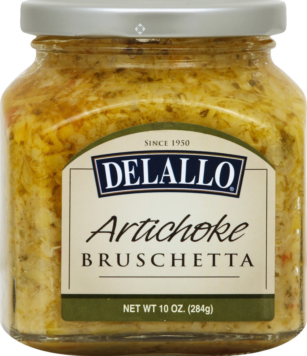 slide 1 of 3, DeLallo Artichoke Bruschetta, 10 oz