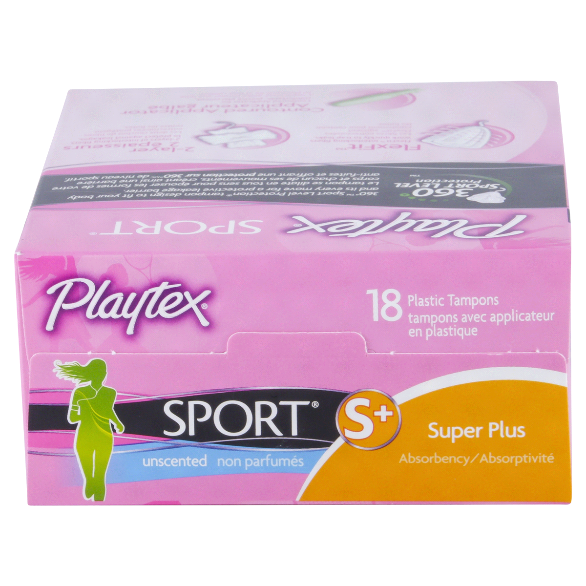slide 2 of 6, Playtex Unscented Super Plus Tampons, 18 ct
