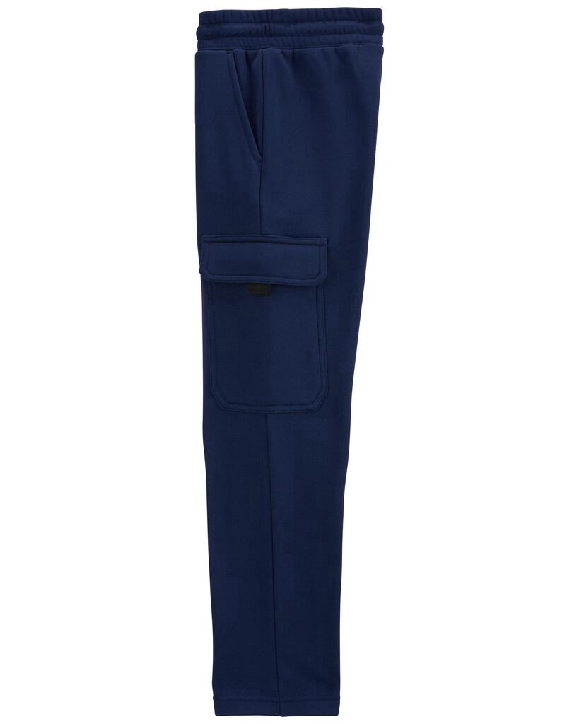 slide 3 of 4, Oshkosh Kid Solid Fleece Pants - Navy Navy 14, 1 ct