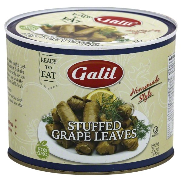 slide 1 of 2, Galil Stuffed Grape Leaves, 70 oz