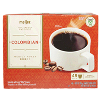 slide 13 of 29, Meijer Colombian Coffee Pod, 48 ct