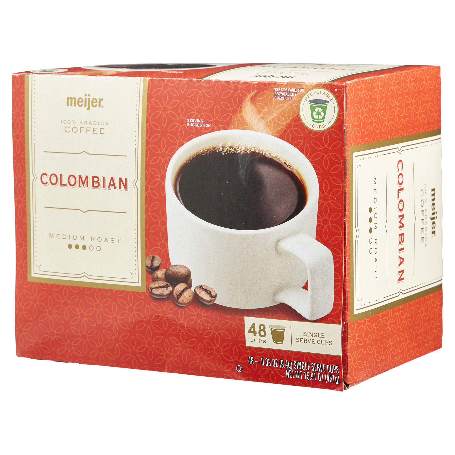 slide 3 of 29, Meijer Colombian Coffee Pod, 48 ct