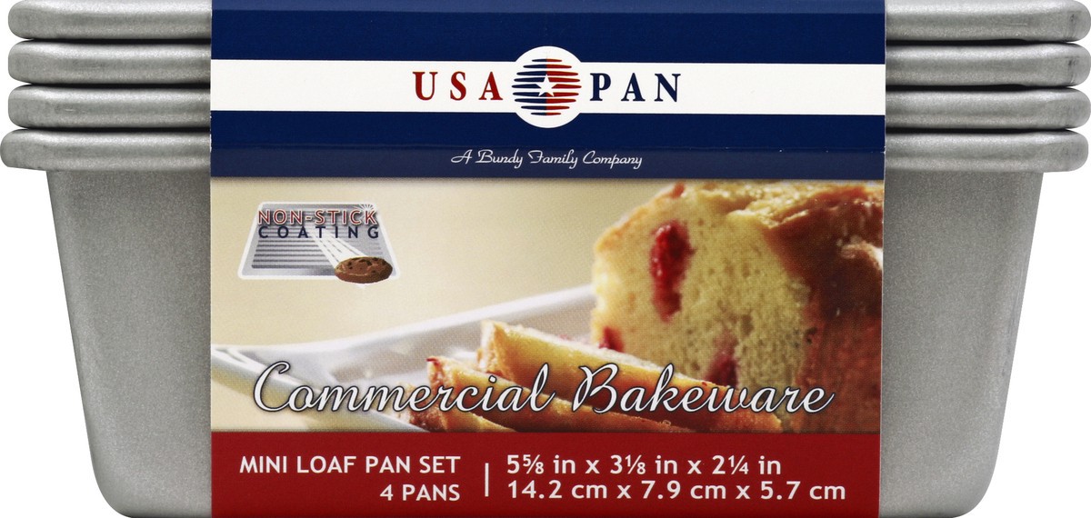 slide 2 of 4, USA Pan Pan Set 4 ea, 4 ct