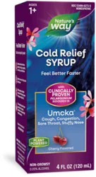 Natures Way Umcka Cherry Syrup - 4 Fl. Oz.