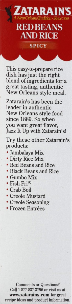 slide 3 of 4, Zatarain's Red Beans and Rice 8 oz, 8 oz