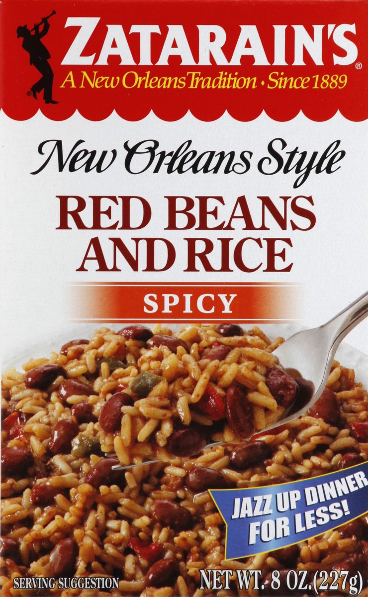 slide 1 of 4, Zatarain's Red Beans and Rice 8 oz, 8 oz