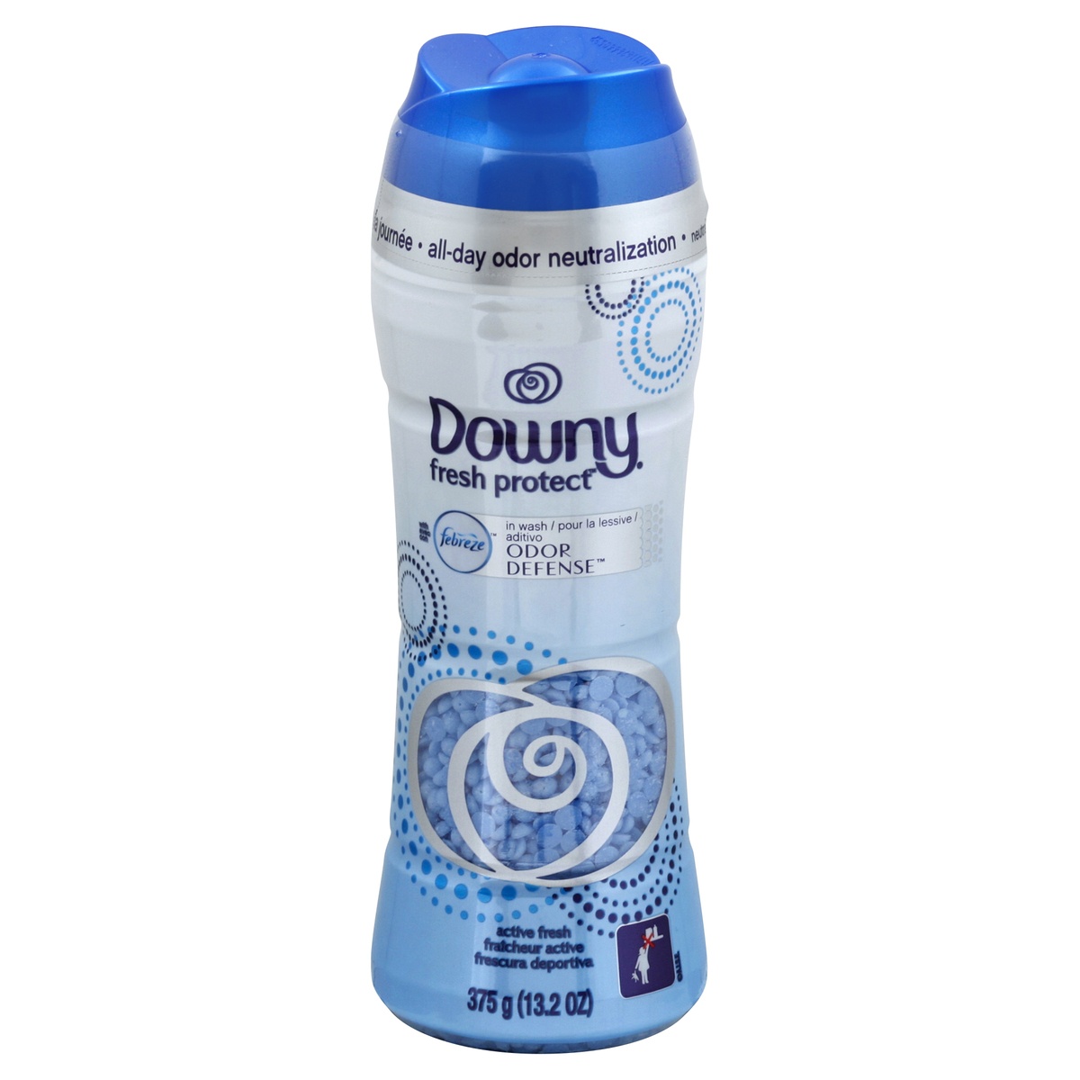 slide 1 of 1, Downy In-Wash Odor Defense 13.2 oz, 13.2 oz