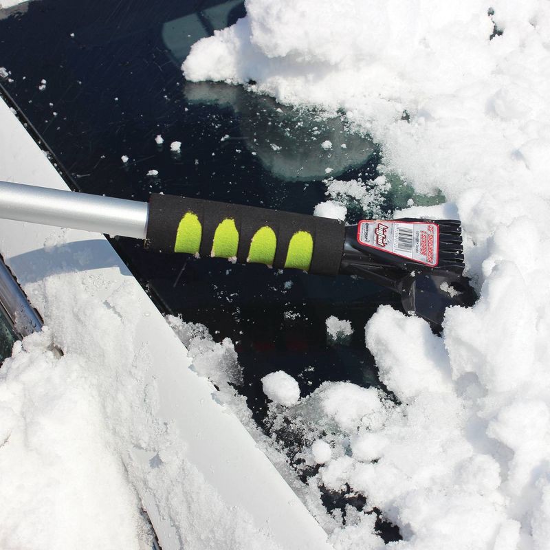 slide 3 of 3, Emsco 42" Telescoping Snowbrush, 1 ct