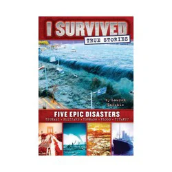 Scholastic I Survived Five Epic Disasters ( I Survived: True Stories) (Hardcover) by Lauren Tarshis