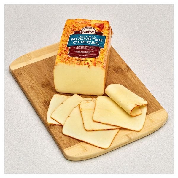 slide 1 of 1, Meijer Muenster Cheese, per lb